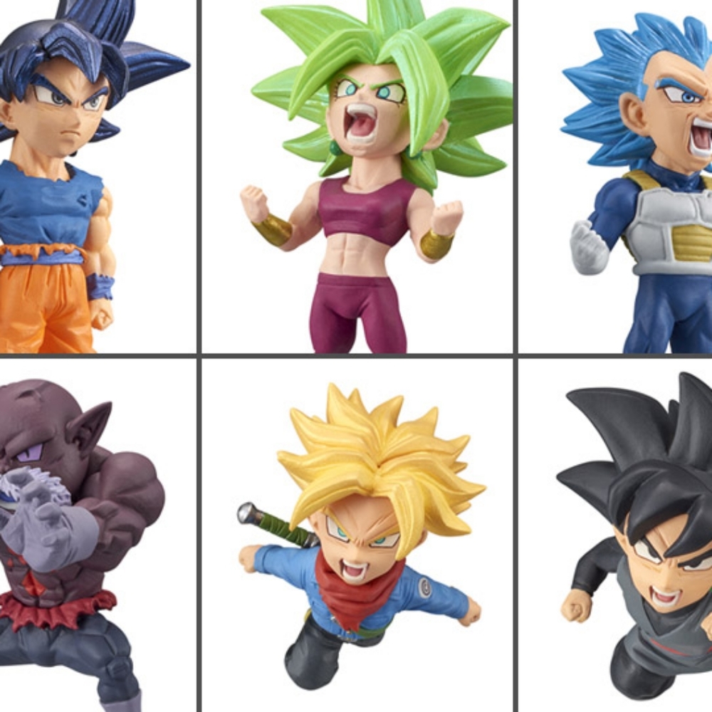 Dragon ball super wcf 6pcs mini figure set